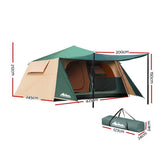 8-Person Instant Up Tent – Easy Setup Family Camping Dome