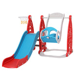 Kids  Slide & Swing Combo with Hoop and Goal