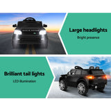 Kids Ride On SUV with large headlights and brilliant tail lights for a fun driving experience.