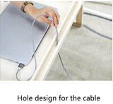 Multifunction Laptop Bed Desk with foldable legs for Home Office (Blue)