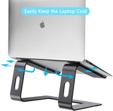 Adjustable Portable Aluminium Laptop Stand Ergonomic Tray Holder CooliThe Yak Merchant
