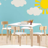 Keezi 5PCS Kids Table and Chairs Set Activity Toy Play DeskThe Yak Merchant
