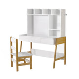 Keezi 2PCS Kids Table and Chairs Set Study Activity Toys Storage Desk The Yak Merchant