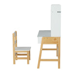 Keezi 2PCS Kids Table and Chairs Set Study Activity Toys Storage Desk The Yak Merchant