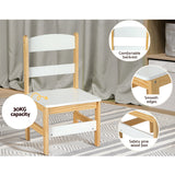 Keezi 2PCS Kids Table and Chairs Set Study Activity Toys Storage Desk The Yak Merchant