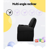 Keezi Kids Recliner Chair PU Leather Sofa Lounge Couch Children ArmchaThe Yak Merchant