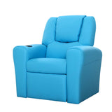 Keezi Kids Recliner Chair PU Leather Sofa Lounge Couch Children ArmchaThe Yak Merchant