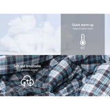 Weisshorn Sleeping Bag Single Camping Hiking Winter Thermal GreyThe Yak Merchant