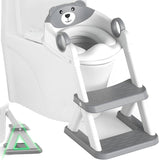 Potty Training Seat Ladder, Kids Boys Girls, GreyThe Yak Merchant