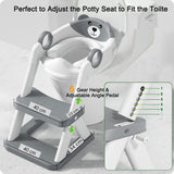 Potty Training Seat Ladder, Kids Boys Girls, GreyThe Yak Merchant