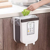 Hanging Trash Can Collapsible Small Garbage Waste Bin for Kitchen CabiThe Yak Merchant