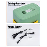 75W Electric Lunch Box Food Warmer Heater 1.8L Portable Leak Proof CarThe Yak Merchant