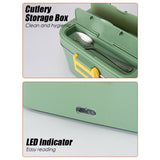75W Electric Lunch Box Food Warmer Heater 1.8L Portable Leak Proof CarThe Yak Merchant