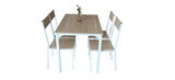 YES4HOMES 5 Piece Kitchen Dining Room Table and Chairs Set FurnitureThe Yak Merchant