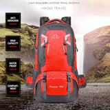 40L Waterproof Outdoor Hiking Backpack Camping Outdoor Trekking Bag(ReThe Yak Merchant