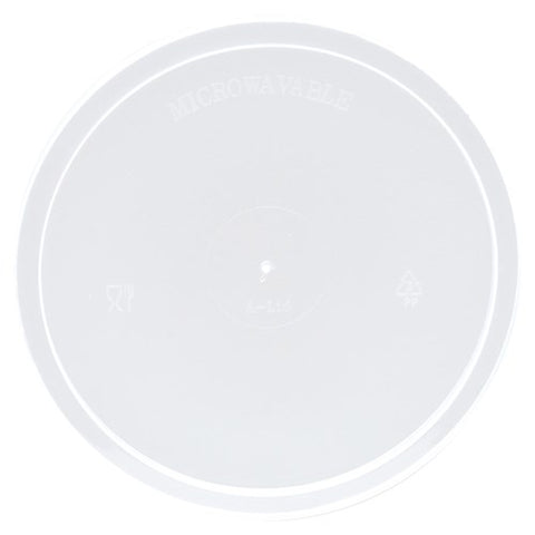 120mm Round Lids to Suit Round Containers(220-700ML) 500/CARTON