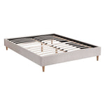 Artiss Bed Frame Double Size Beige ZORAThe Yak Merchant