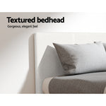 Queen Size Bed Frame – NEO Boucle Upholstered