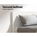Queen Size Bed Frame – NEO Boucle Upholstered