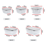 16PC Cereal & Food Storage Dispenser Set