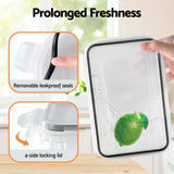 16PC Cereal & Food Storage Dispenser Set