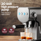 20-Bar Espresso Coffee Machine – Home Café Maker