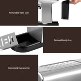 20-Bar Espresso Coffee Machine – Home Café Maker