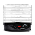 5 Tray Food Dehydrator – Fruit, Vegetable & Jerky Dryer with Adjustable Temperature