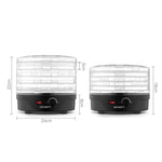 5 Tray Food Dehydrator – Fruit, Vegetable & Jerky Dryer with Adjustable Temperature