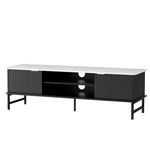 Modern TV Cabinet Entertainment Unit with Storage – 140cm
