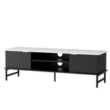 Modern TV Cabinet Entertainment Unit with Storage – 140cm