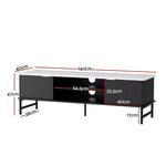 Modern TV Cabinet Entertainment Unit with Storage – 140cm