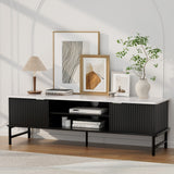 Modern TV Cabinet Entertainment Unit with Storage – 140cm