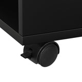 Bedside Table with USB Charging & LED Adjustable Laptop Tray