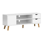 White Larin 120cm TV Cabinet & Entertainment Unit