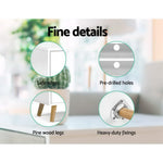 White Larin 120cm TV Cabinet & Entertainment Unit