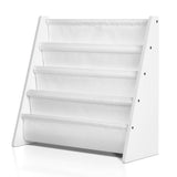 Kids Bookshelf 4 Tiers Bookcase Rack Organiser