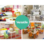 Kids Bookshelf 4 Tiers Bookcase Rack Organiser