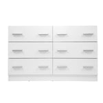 6 Chest of Drawers - VEDA WhiteThe Yak Merchant