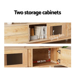 Modern 180cm TV Cabinet  – Entertainment Unit with Storage