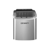 12kg Countertop Ice Maker Machine with Self-Cleaning – Silver