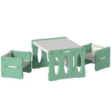 3PCS Kids Table and Chairs Set