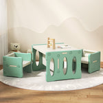 3PCS Kids Table and Chairs Set