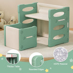 3PCS Kids Table and Chairs Set