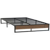 OSLO Bed Frame Metal Frame Bed Base - QueenThe Yak Merchant