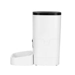 Smart Pet Feeder 6L with Camera – Automatic Food Dispenser (White)