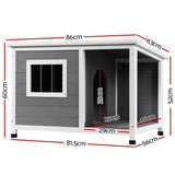 Large Pet House – Durable Wooden Dog Kennel