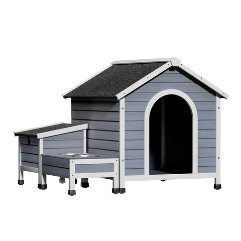 Large Wooden Dog Kennel House – Outdoor & Indoor Pet Cabin for Puppies