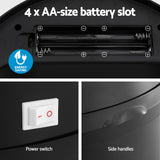 Devanti Sensor Bin Motion Rubbish Bins Kitchen Automatic Trash Can Black 9L