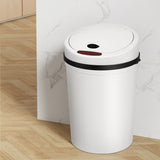 Smart 9L Motion Sensor Trash Can – Hands-Free White Kitchen Bin